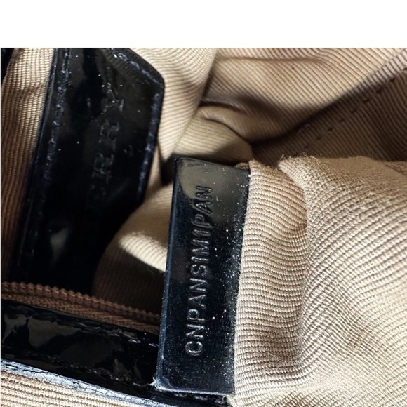 Burberry Dryden Patent Leather and Nova Check Crossbody Bag - Picture 13 of 14